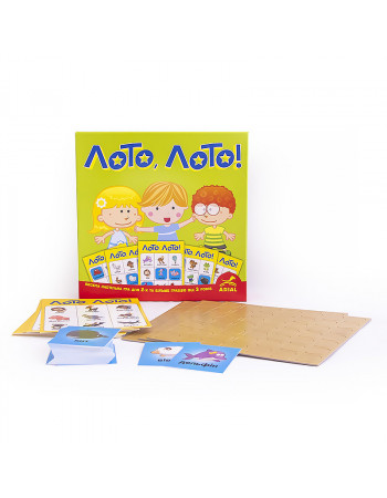Дитяча настільна гра ЛОТО, ЛОТО! Arial 910374 укр. мовою