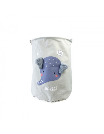 Корзина для игрушек и белья 'Big ears Слоник' MGZ-1009(Grey) 50 х 40 см