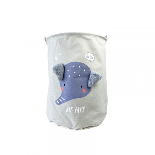 Корзина для игрушек и белья 'Big ears Слоник' MGZ-1009(Grey) 50 х 40 см
