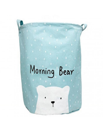 Корзина для игрушек и белья «Morning bear» MGZ-1004(Blue)