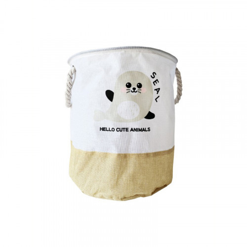 Корзина для игрушек и белья 'Hello cute animals Кот' MGZ-1006(Gold) 35 х 40 см