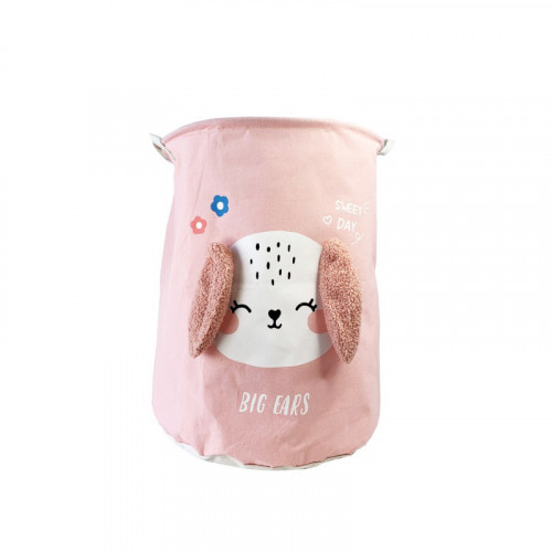 Корзина для игрушек и белья 'Big ears Собачка' MGZ-1009(Pink) 50 х 40 см