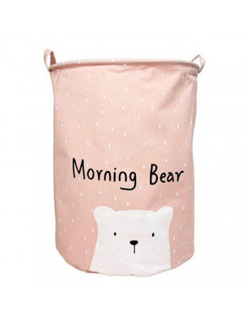 Корзина для игрушек и белья «Morning bear» MGZ-1004(Pink)