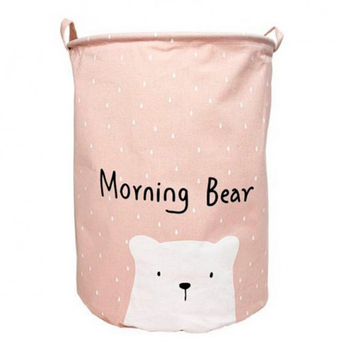 Корзина для игрушек и белья «Morning bear» MGZ-1004(Pink)