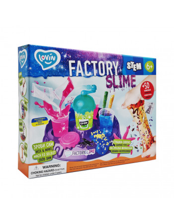 Набор для экспериментов Slime Factory 80155, 50 комбинаций