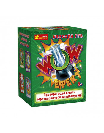 Детская научная игра WOW эффект Ранок 10132100У на украинском языке