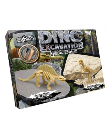 Детский набор для проведения раскопок динозавров DEX-01 DINO EXCAVATION  Диметродон