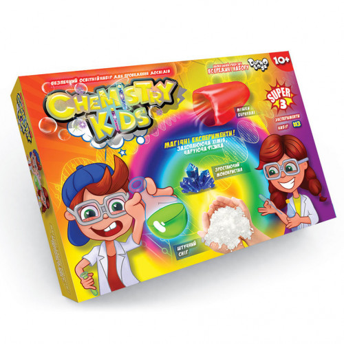 Детский набор для проведения опытов 'CHEMISTRY KIDS' CHK-02 CHK-02-03U