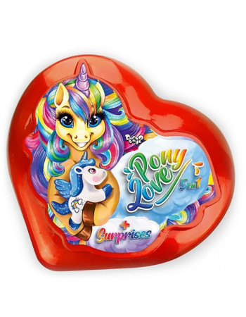 Набір творчої творчості 'Pony Love' BPS-01-02U укр (Червоний)
