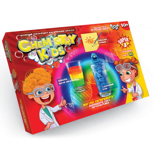 Детский набор для проведения опытов 'CHEMISTRY KIDS' CHK-02 CHK-02-04U