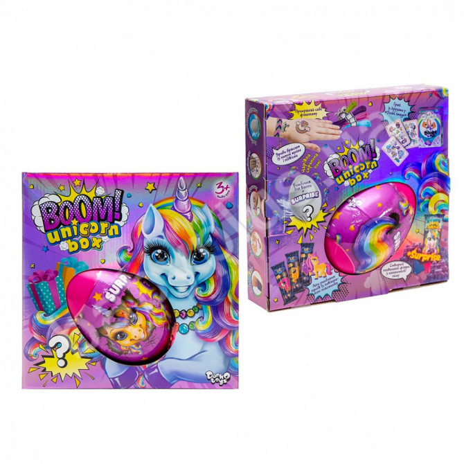 Набір креативної творчості 'Boom! Unicorn Box' BUB-01-01U укр