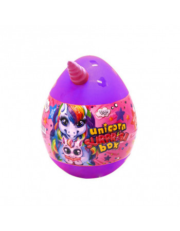 Набір для творчості в яйці 'Unicorn Surprise Box' USB-01-01U для дівчинки  (Фіолетовий)