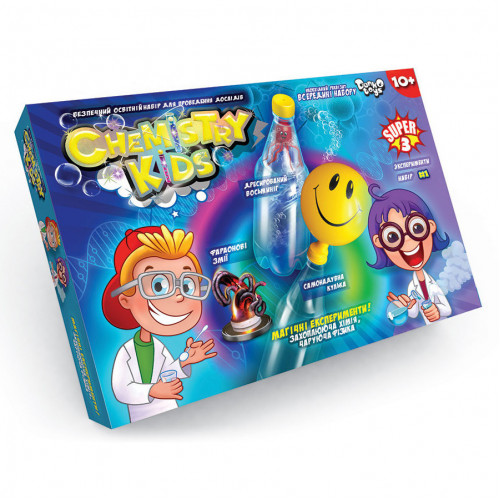 Детский набор для проведения опытов 'CHEMISTRY KIDS' CHK-02 CHK-02-01U