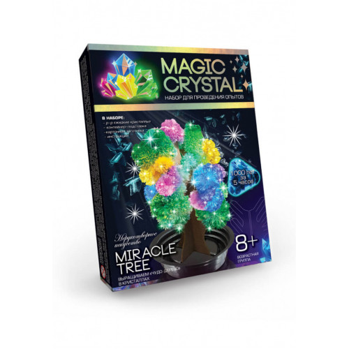 Детский набор для проведения опытов 'MAGIC CRYSTAL' OMC-01 безопасный Чудо-дерево