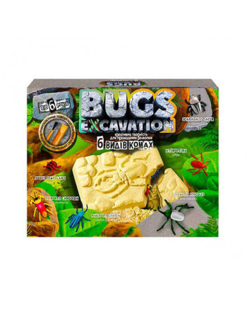 Детский набор для проведения раскопок 'Bugs Excavation' Жуки Danko Toys BEX-01U Укр BEX-01-05U
