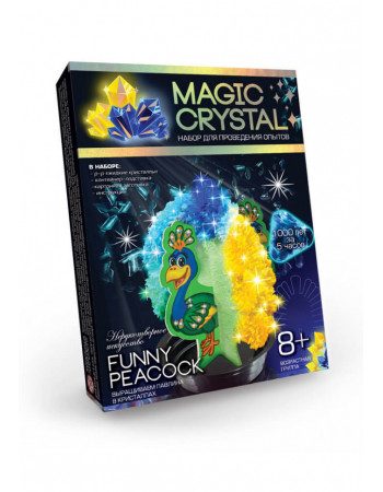 Детский набор для проведения опытов 'MAGIC CRYSTAL' OMC-01 безопасный Забавныйпавлин