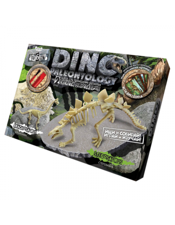 Ігровий набір для проведення розкопок DINO PALEONTOLOGY 6377 в коробці  (Стегозавр)