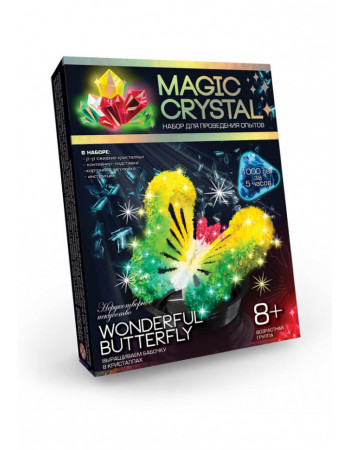 Детский набор для проведения опытов 'MAGIC CRYSTAL' OMC-01 безопасный Замечательнаябабочка
