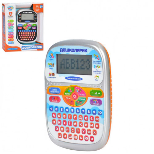 Планшет навчальний Limo Toy SK 0023 цифри,музичний Укр (Чорний)
