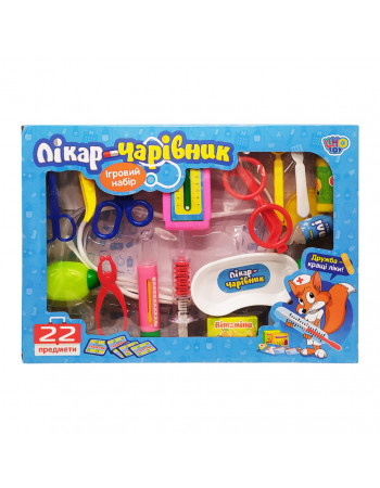 Ігровий набір Лікар-чарівник Limo Toy M 0462, 22 предмета (C)