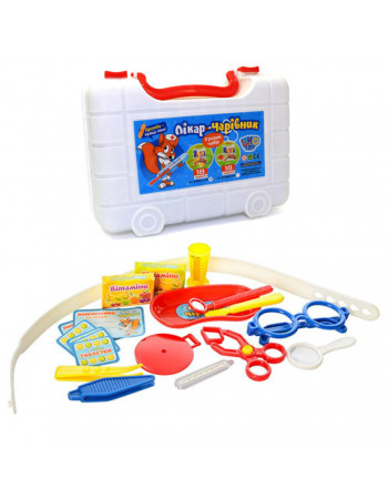 Игровой набор 'Доктор' Limo Toy M 0463A/B, 18 предметов в чемодане M 0463B