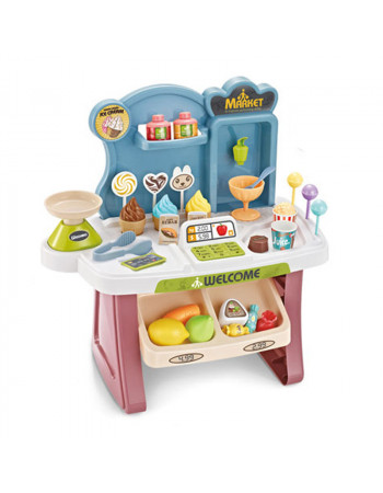 Детский игровой магазин-прилавок 668-72-73с аксессуарами 668-72