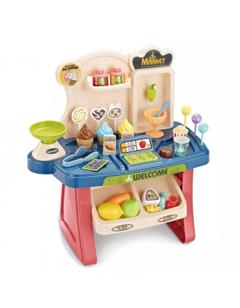 Детский игровой магазин-прилавок 668-72-73с аксессуарами 668-73