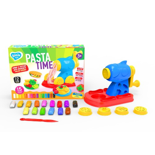 Набор для креативного творчества с тестом 'Pasta Time' TM Lovin 41195, 15 цветов