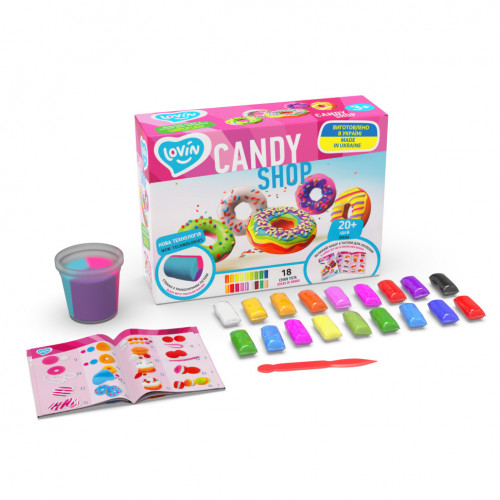 Набор теста для лепки 'Candy Shop' TM Lovin 41192
