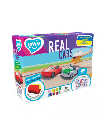 Набор теста для лепки 'Real Сars' TM Lovin 41191