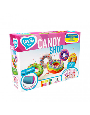 Набор теста для лепки 'Candy Shop' TM Lovin 41192