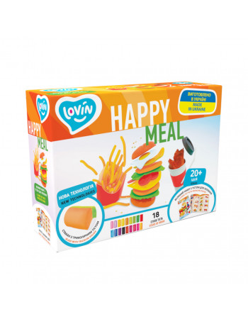 Набор теста для лепки 'Happy Meal' TM Lovin 41190