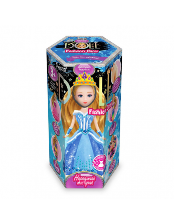 Детский набор для творчества 'Princess Doll'  CLPD-02 Голубое платье