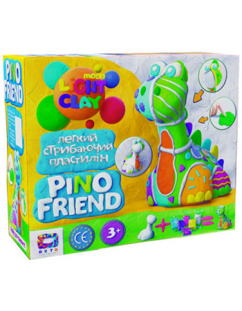 Набор легкого прыгающего пластилина Барди 70036 ТМ Moon Light Clay Pino Friend