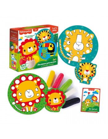 Набор для творчества Fisher Price 'Сказочный зоопарк' VT4502-03 с экотестом