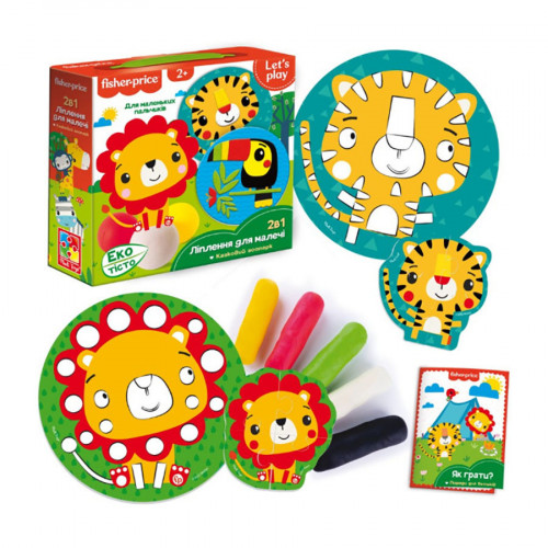 Набор для творчества Fisher Price 'Сказочный зоопарк' VT4502-03 с экотестом