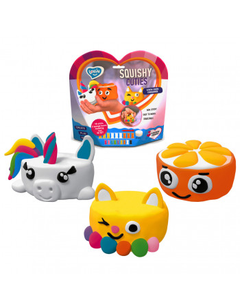 Набор для лепки с воздушным пластилином Squishy Cuties ТМ Lovin 70131