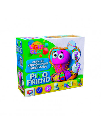 Набор легкого прыгающего пластилина 'Pino Friend' Moon light clay 70057