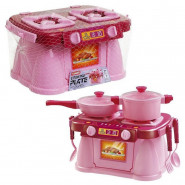 Ігровий набір Кухонна плита 'Cooking Plate with Dishes' 71825, 7 предметів