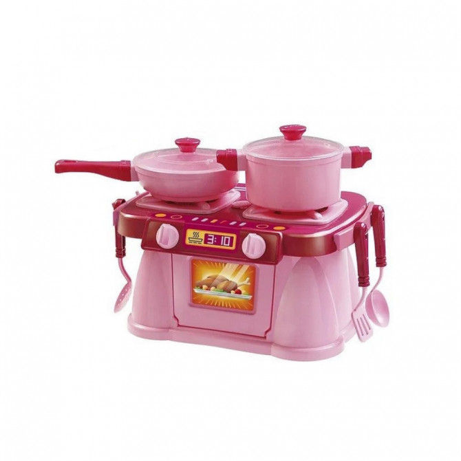 Ігровий набір Кухонна плита 'Cooking Plate with Dishes' 71825, 7 предметів
