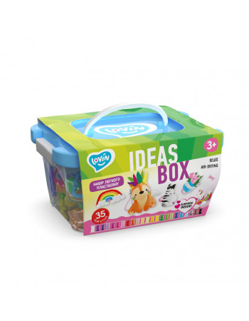 Набір легкого пластиліну 'Ideas box' TM Lovin 70108