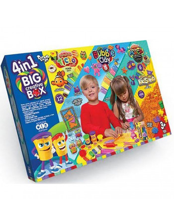 Набір для творчості '4в1 BIG CREATIVE BOX' BCRB-01-01U Укр