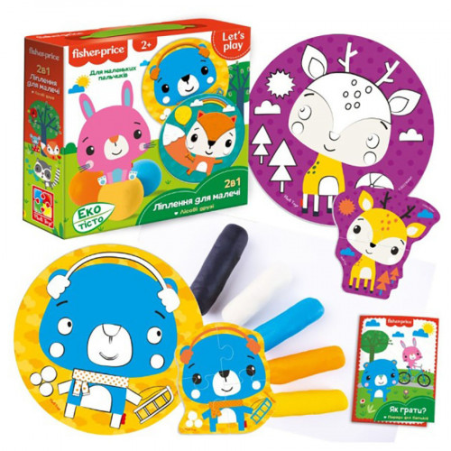 Набір для творчості Fisher Price 'Лісові друзі' VT4502-04 з екотестом