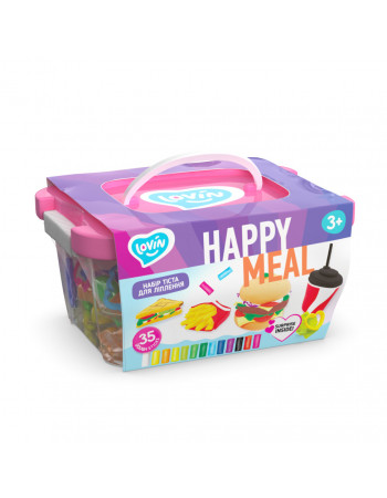 Набір тіста для ліплення 'Happy meal' TM Lovin 41137