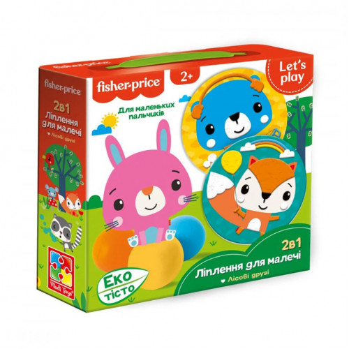 Набір для творчості Fisher Price 'Лісові друзі' VT4502-04 з екотестом