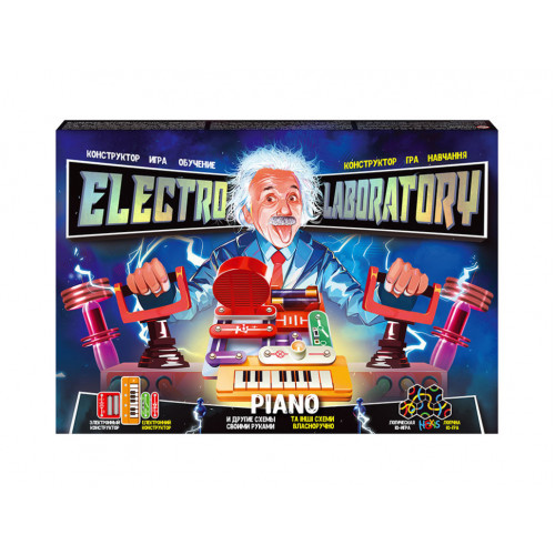 Електронний конструктор 'Electro Laboratory. Radio+Piano' Danko Toys ELab-01-03  (Piano)