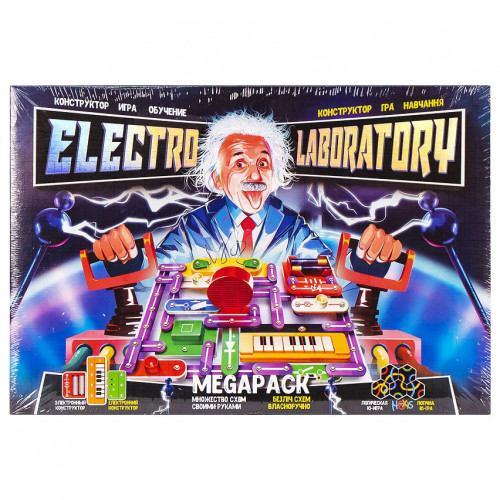 Електронний конструктор 'Electro Laboratory. Megapack' Danko Toys ELab-01-04