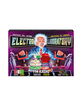 Електронний конструктор 'Electro Laboratory. Radio+Piano' Danko Toys ELab-01-03  (FMRadio)