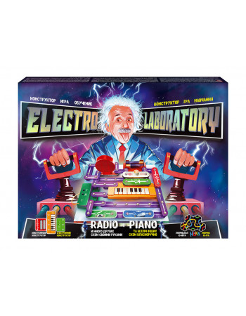 Електронний конструктор 'Electro Laboratory. Radio+Piano' Danko Toys ELab-01-03  (Radio+Piano)