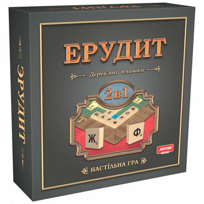 Настільна гра 'Ерудит' 0987 дерев'яна